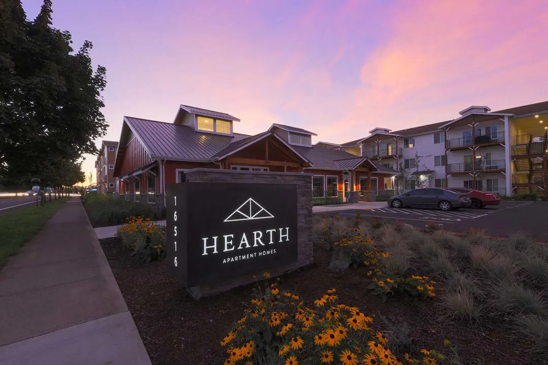 Hearth entrance