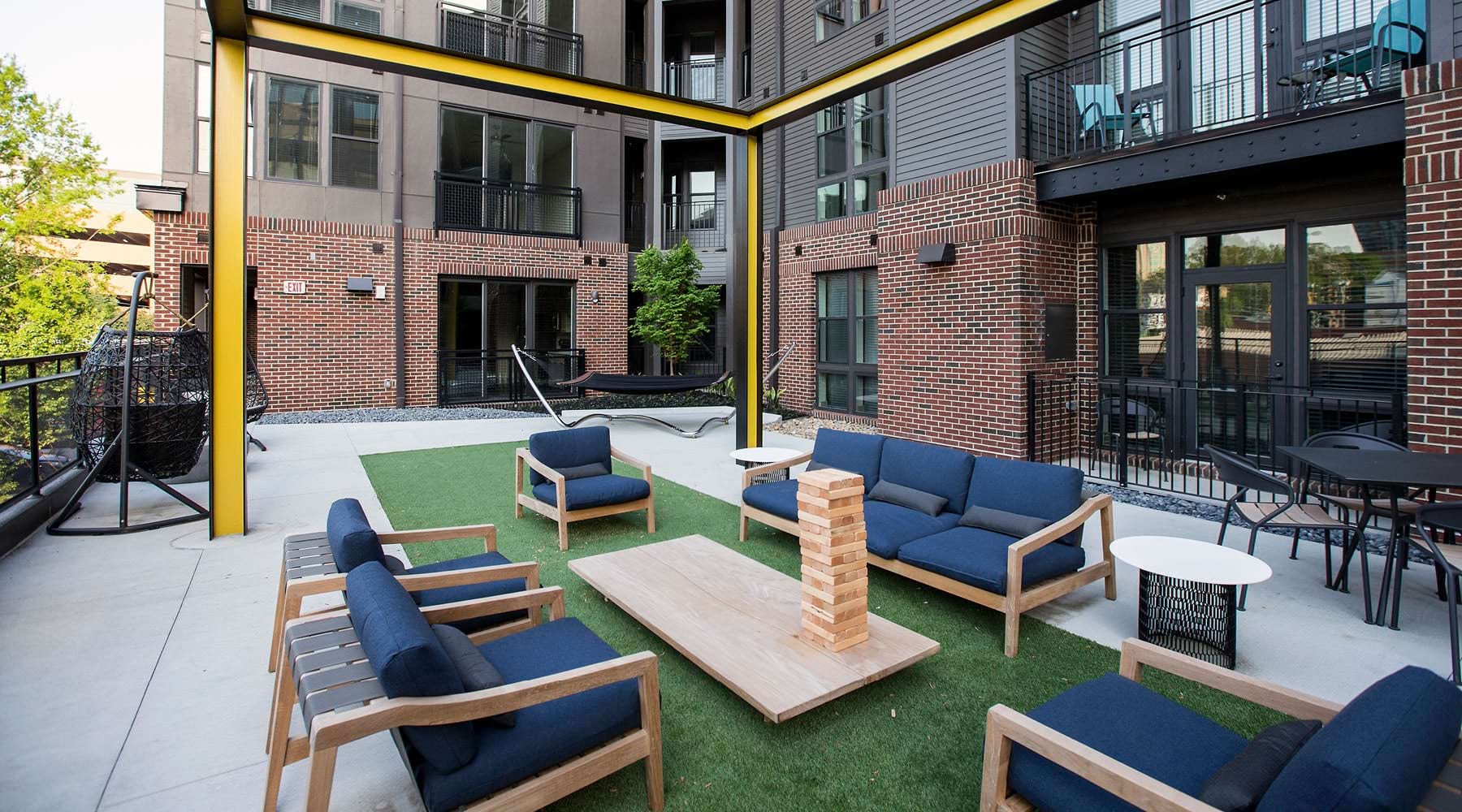 The Dillon outdoor lounge